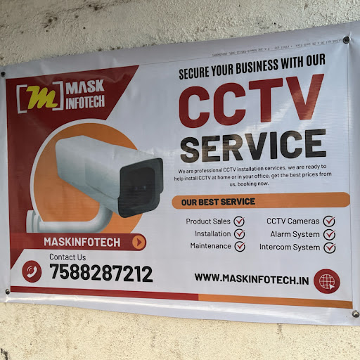 Cover photo of Mask infotech cctv installer services amc sales and dealers